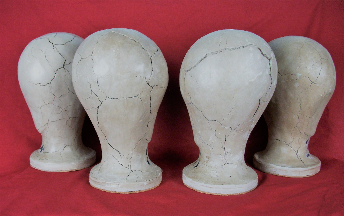 Art Deco Wig Stands